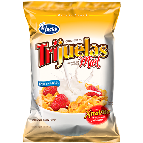 Cereal Trijuelas de Miel Jacks 170g